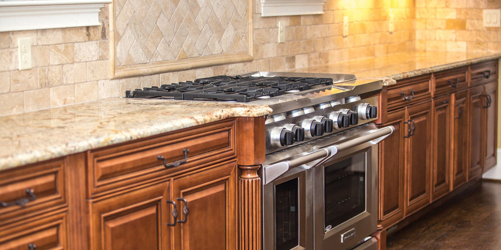Granite Top completes the Modular Kitchen